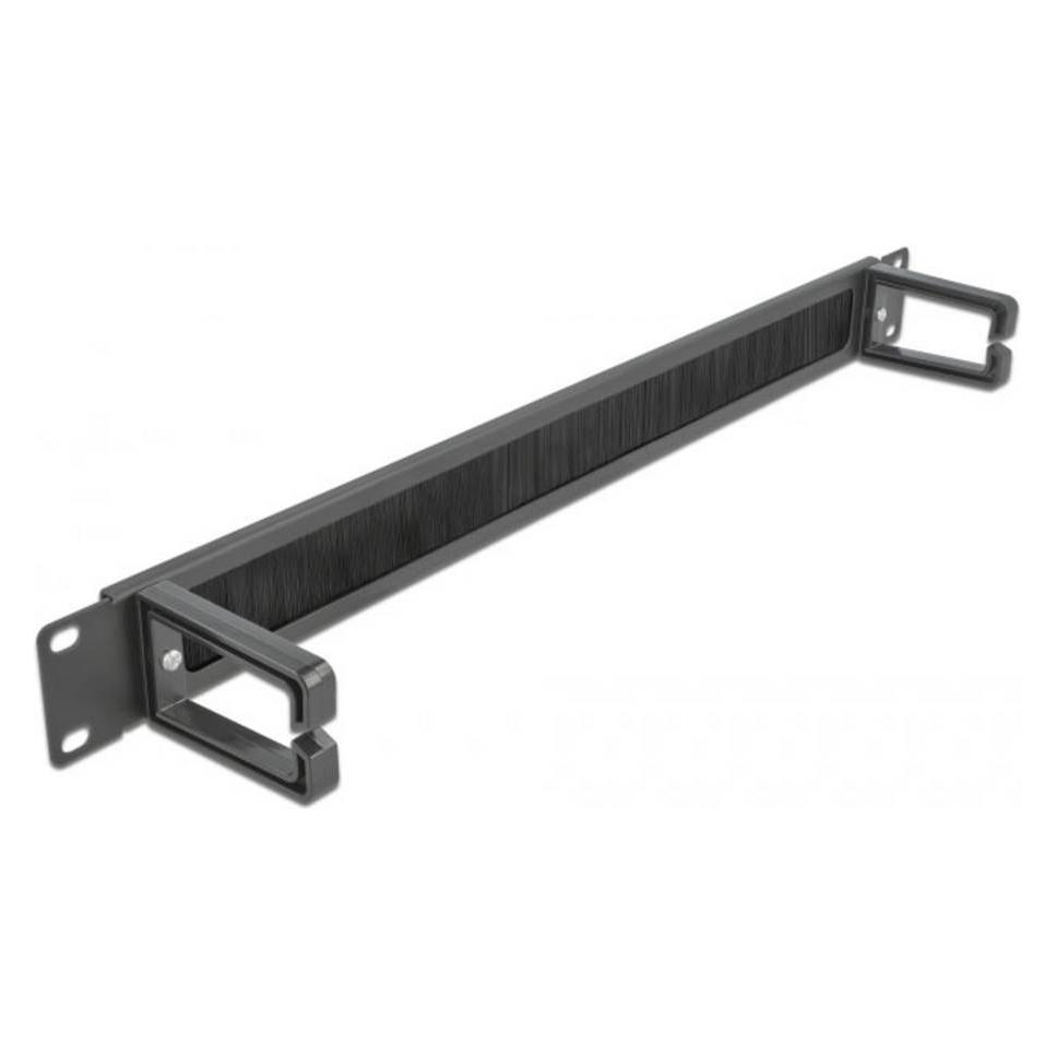 Delock Cable Management Brush Strip with 2 hooks (66486)