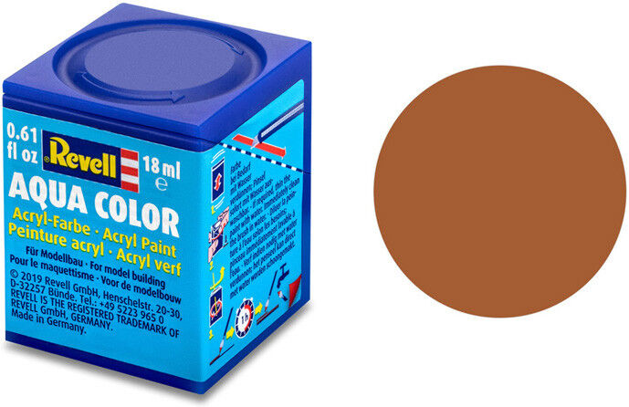 Aqua Color 85 (RAL 8023) Marron Mat 18 ml - Revell