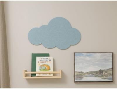 Felt Right Cloud Pinboard   Sound Dampening Pinnable Tiles