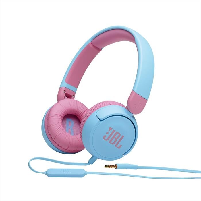 JBL Cuffie A Padiglione Chiuso Jr310-blu