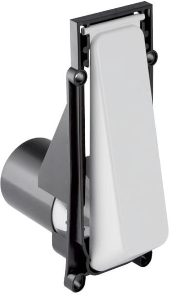 Geberit Betätigungstaste m Kolbengehäuse 240048001 pneum. Urinal Handauslösung, Chromstahl
