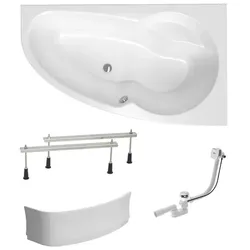 Laguna Luiza Asymmetrische Badewanne SIKOLU1400PAPNP