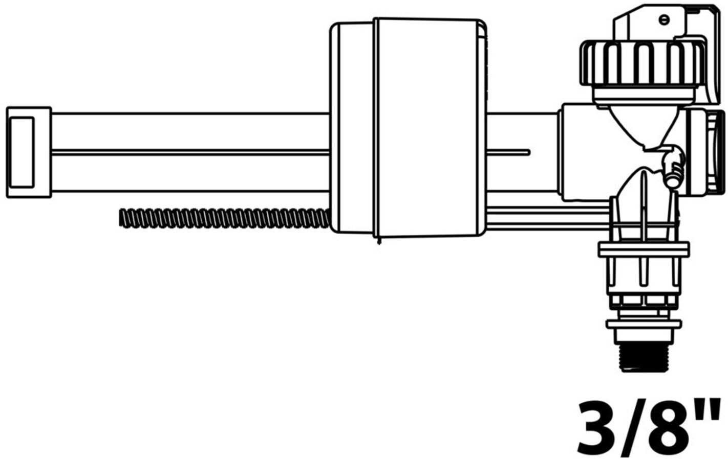KIRCHHOFF Universal-Schwimmerventil 6-9 Liter (98683800)