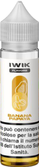 Kiwi Vapor Banana Papaya Iwik Flavors Liquido Shot 20ml