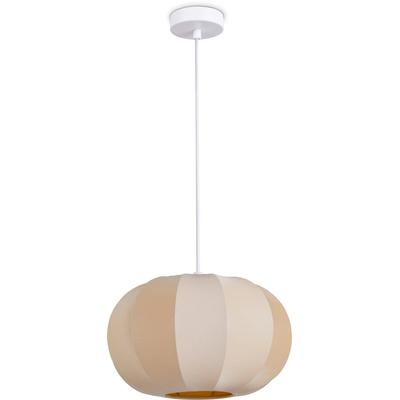 PACO HOME Pendelleuchte "HUGO PD1", weiß, 1, Ø 30cm H: 20cm, Leuchten, Pendelleuchte