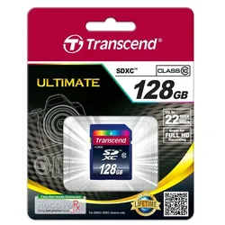 Transcend 128GB SDXC Class 10 (Extreme-Speed)