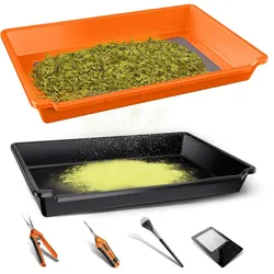 2-in-1 Trim-Tablett-Starterset mit Tablett und Sieb