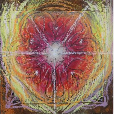 Triptychon Erzengel Gabriel, sein Engelsiegel
