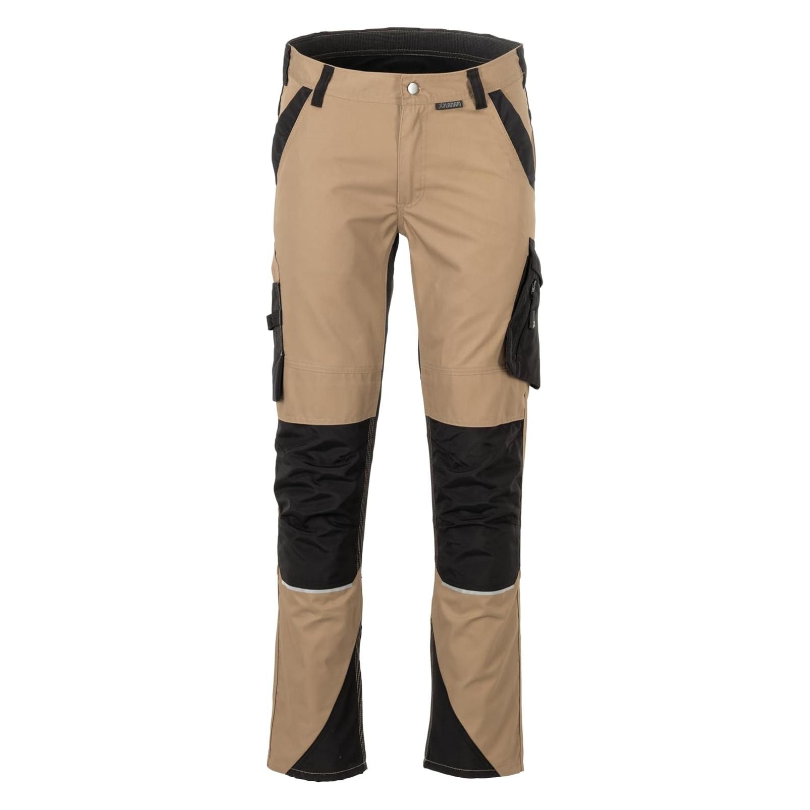 Planam Arbeitshose Norit 6403, sand/schwarz, Grösse 46 (46) (6403046)
