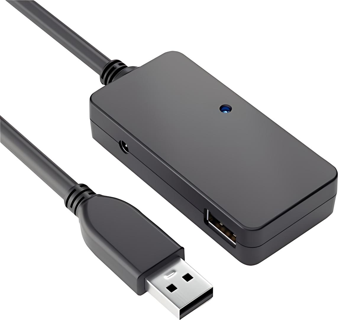 PureLink DS3200-100, USB 3.2 Gen 1 (3.1 Gen 1) Type-A, USB 3.2 Gen 1 (3.1 Gen 1) Type-A, 5000 Mbit/s, Schwarz, Kunststoff, Polyvinylchlorid (PVC)