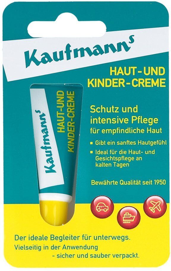 Kaufmanns Haut und Kindercreme