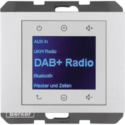 Berker Radio DAB+, Bt., K.x alu 30847003