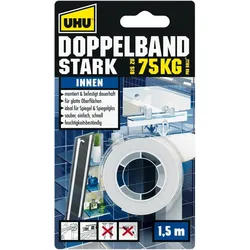 UHU Montageband stark doppelseitig 1,5mx19mm Packung mit 6 Stück