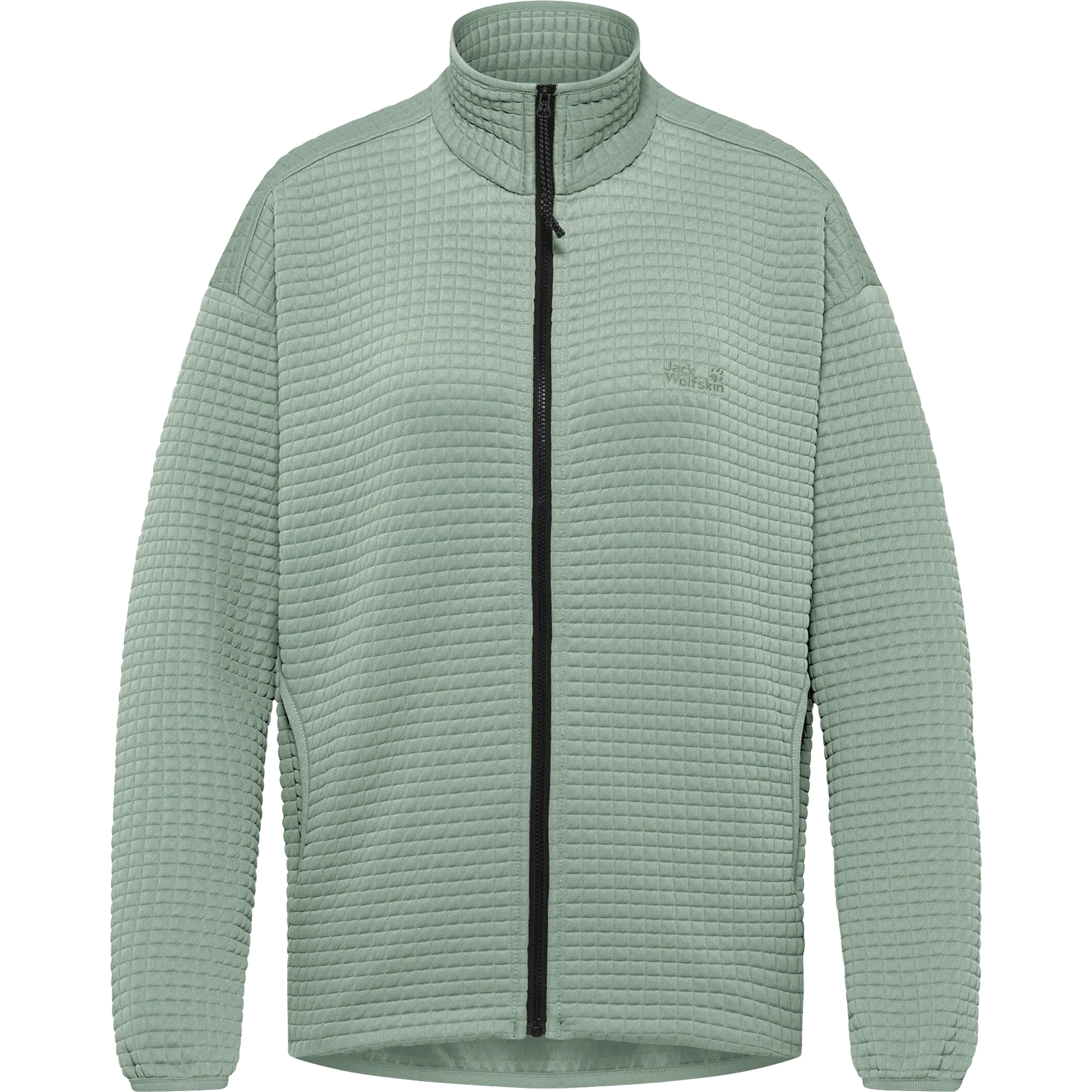Jack Wolfskin Mogari Damen Fleecejacke gruen Größe M Camping Elastisch