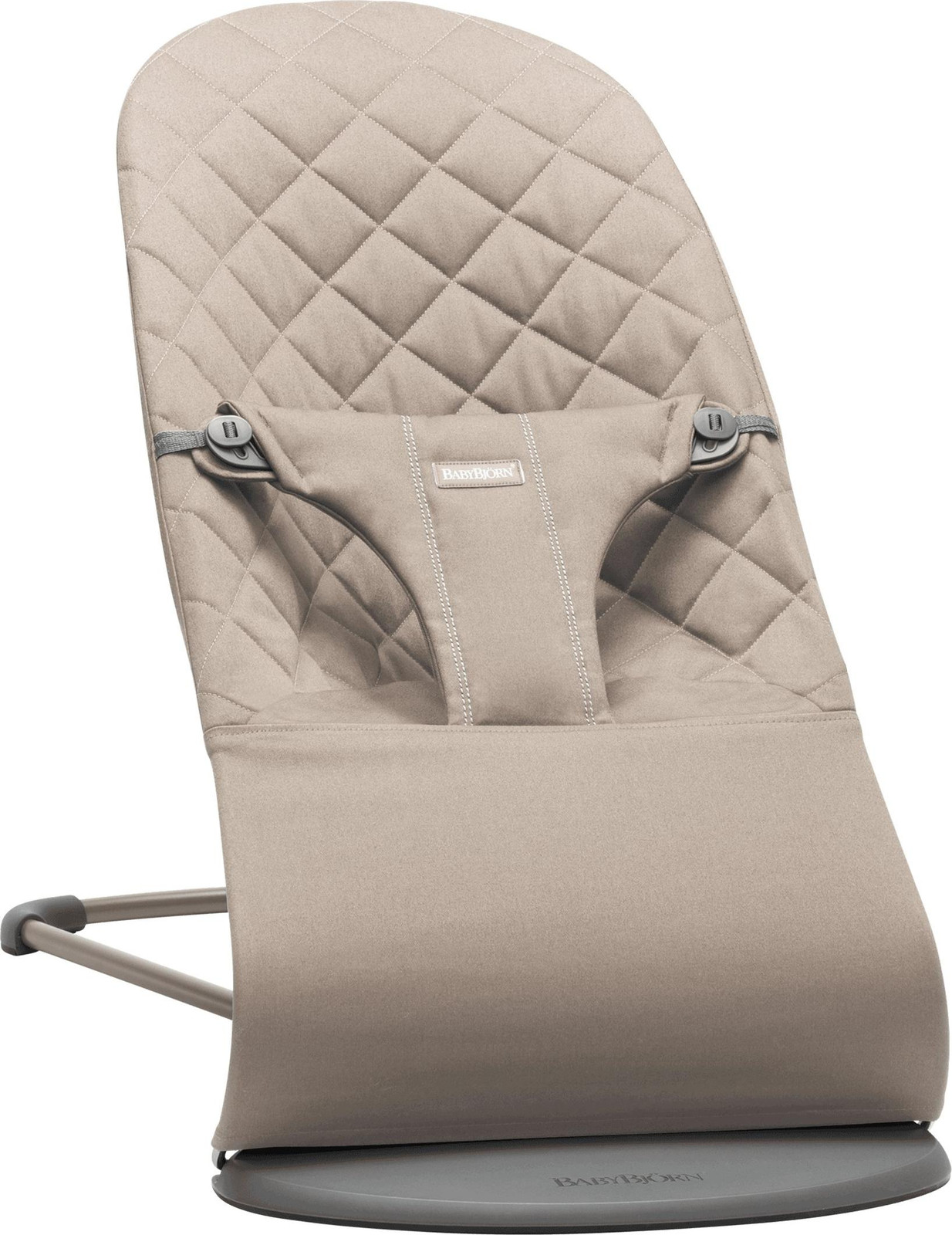 BabyBjörn Bliss ergonomisch geweven wiegje in zandgrijs