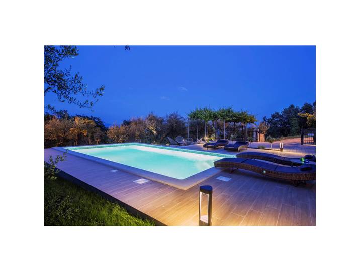 Pool Styroporsteinbecken Kwad, Blau, Kunststoff, 6-teilig, 300x150x600 cm, Freizeit & Co, Pools & Wasserspaß, Pools, Einbaupools
