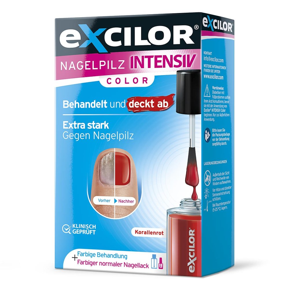 Cooper Consumer Health Deutschland GmbH Excilor® Intensiv Color gegen Nagelpilz - Korallenrot 19129972