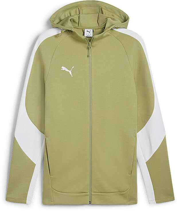 Puma Herren Kapuzenjacke Teamevostripe olive   XXL M