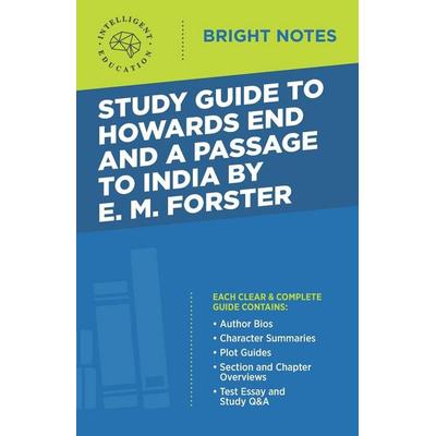 Study Guide to Howards End and A Passage to India by E.M. Forster, Taschenbuch von , Dexterity, 978-1-64542-104-7