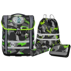 McNeill Schulranzen-Set ERGO PERFECTO, 5tlg. TECHNO -Kollektion 2024-