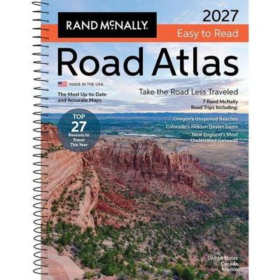 Rand McNally 2027 Easy to Read Midsize Road Atlas, Taschenbuch von Rand McNally and Company, Rand Mcnally, 978-0-528-02951-6