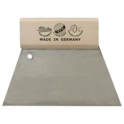 Zahnspachtel 180 mm, Zahnung A4, Zahnabstand 1,1 mm, Zahntiefe 0,75 mm