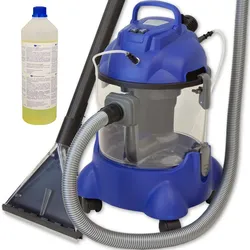 Albatros Waschsauger Polster + Teppich HYDRO 7500 inkl. 1l Shampoo - 4in1 Nass Trockensauger 1200 Watt 20l Volumen 16 kPa Saugleistung - Polsterreiniger