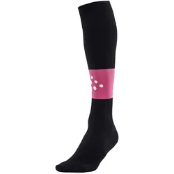 CRAFT Squad Contrast Stutzenstrümpfe 9471 - black/pop 31-33