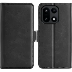 Screenguard CardLounge Leder Hülle (OnePlus 15), Smartphone Hülle, Schwarz
