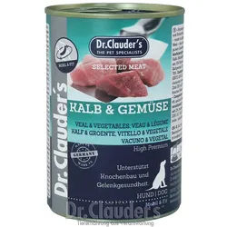 Dr. Clauder Selected Meat Kalb & Gemüse 6x800 g