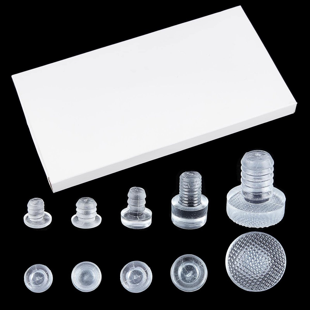 Dailygoody Tafelschokdempers - 150 stuks - Helder - Anti-botsingpads voor meubels