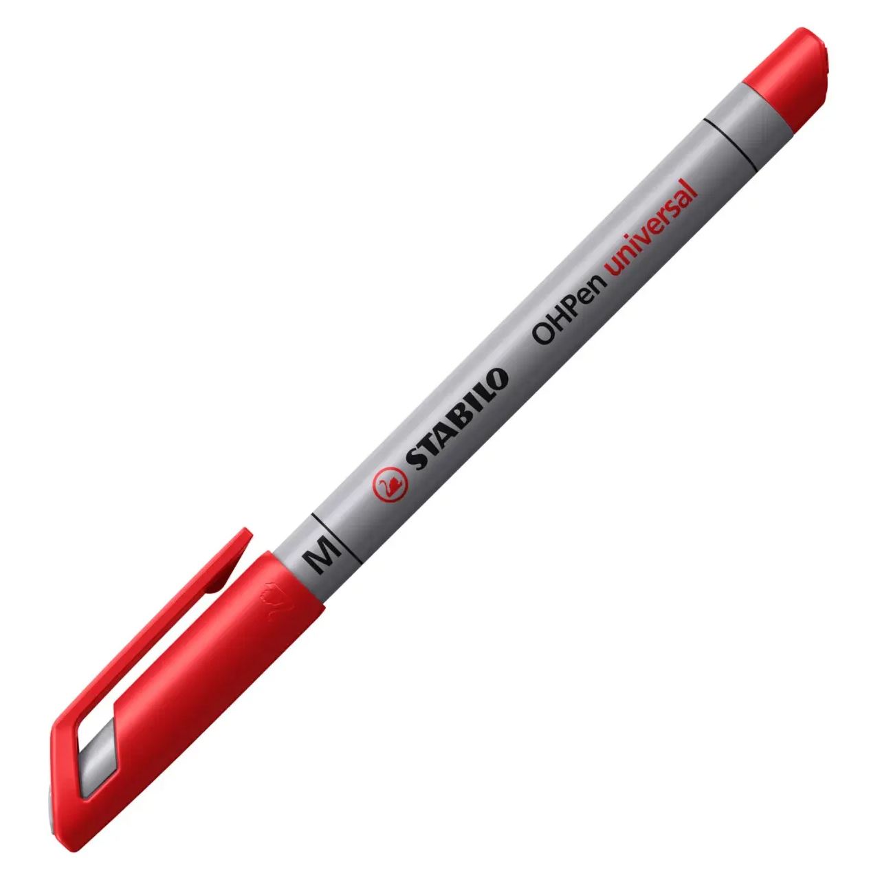STABILO 10 OHPen universal Folienstifte rot 1,0 mm non-permanent