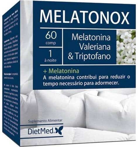 DietMed Melatonox Melatonina Valeriana & Triptofano 60 comp