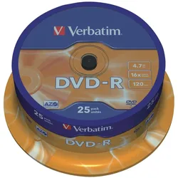 Verbatim DVD-Rohlinge (25x), Optischer Datenträger