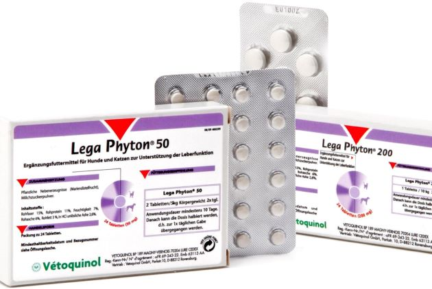 Vetoquinol Legaphyton 50 24 comprimidos