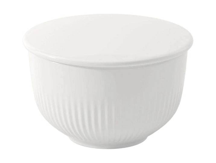 Zuckerdose VILLEROY & BOCH Afina 2-teilig , weiss (weiß), Keramik, Porzellan, Lebensmittelaufbewahrungsbehälter, Zuckerdose