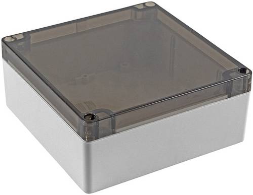 Hammond Electronics 1554 PC SL 1554Q2GYSL Universal-Gehäuse Polycarbonat Grau 1St.
