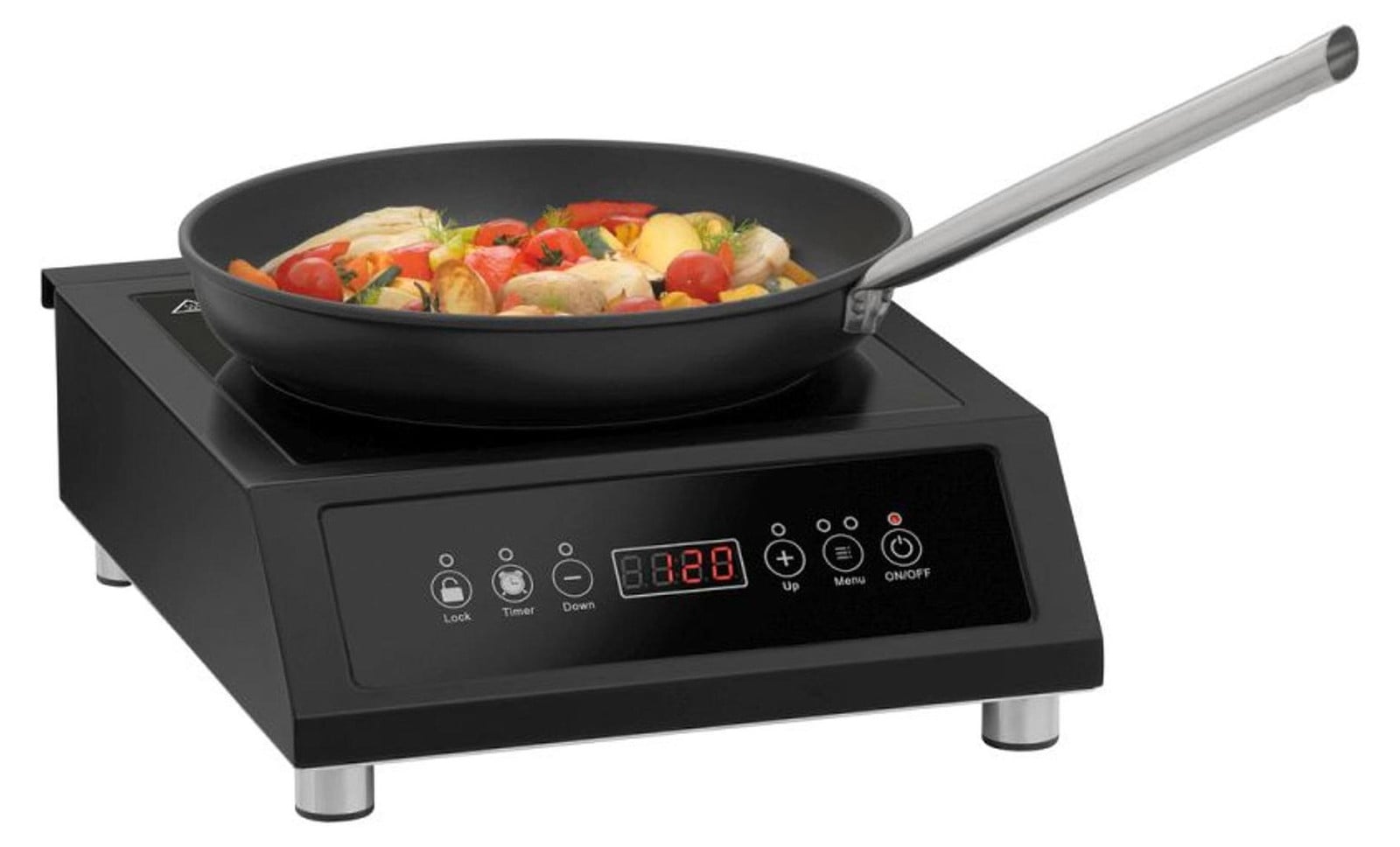 Bartscher Inductiekookplaat IK 35-1 TC, zwart