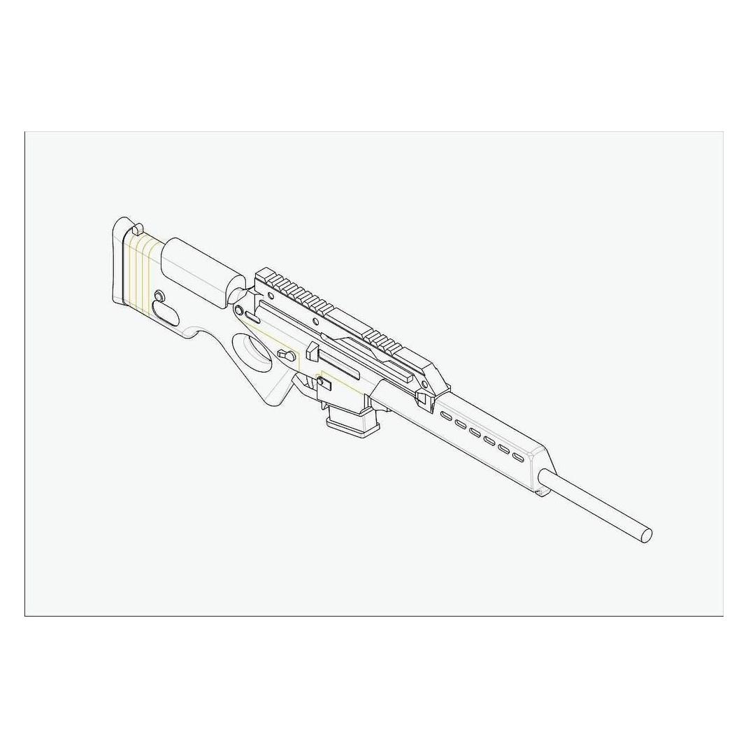Trumpeter German Firearms Selection-SL8 (4 guns) (00521)