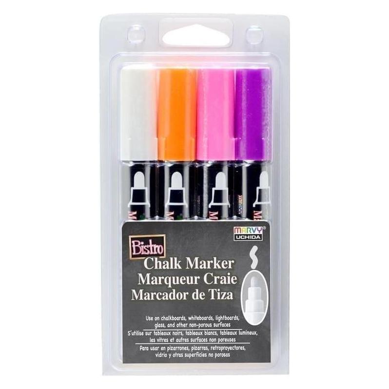 Marvy Bistro Kreidemarker 4 Farben (4x) (58167996)