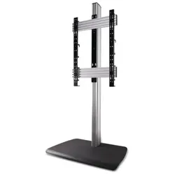 B-Tech BTF843/BS System X Monitorständer 60-85Zoll Hochformat silber