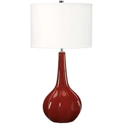 Elstead Lighting, Tischlampe, Upton Tischleuchte E27 Weiss, Made in UK (E27)