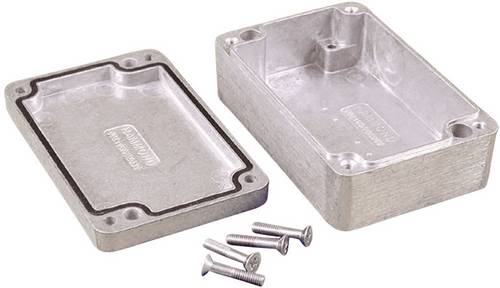 Hammond Electronics 1550Z139 Universal-Gehäuse 159 x 159 x 100.5 Aluminium Natur 1St.
