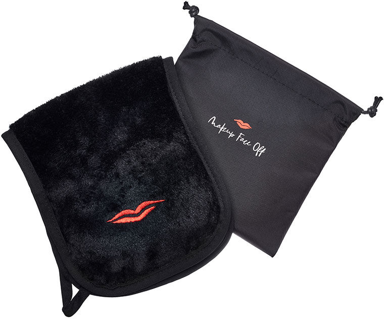 Donna May London Donna May Makeup Remover Cloth in Black