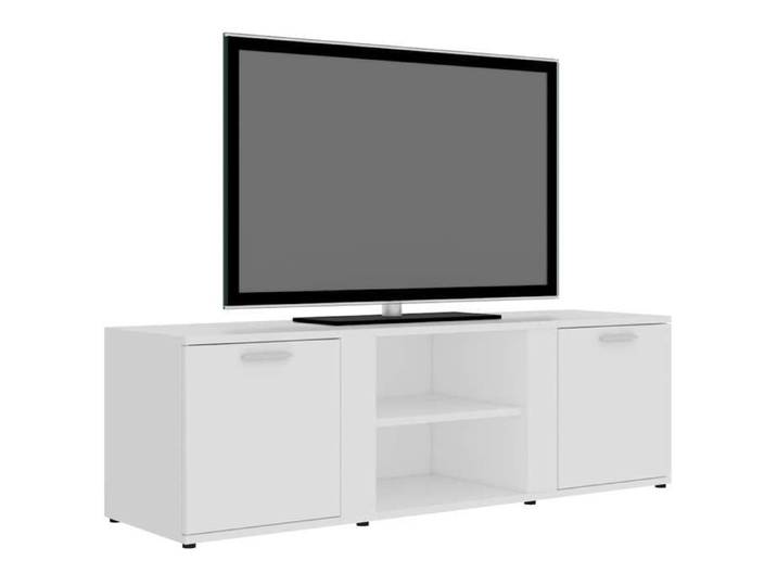 Meuble TV/Meuble HIFI VIDAXL Blanc 120x34x37 cm - Bois d'ingénierie 1801161