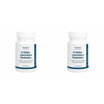 R-Alpha-Liponsäure 300+B12+Folsäure+Biotin Kapseln 2x 2x30 St
