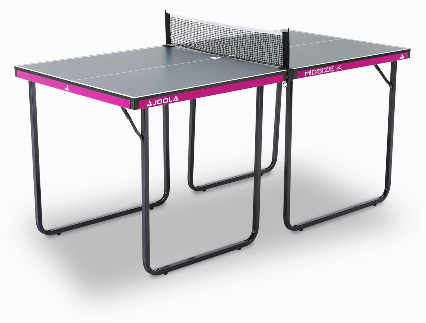 Tischtennisplatte Tischtennistisch Ping-Pong-Tisch - Kompakt - 152 x 76 x 71 cm - Mit Tischtennisnetz - Für Wohnzimmer und Kinderzimmer