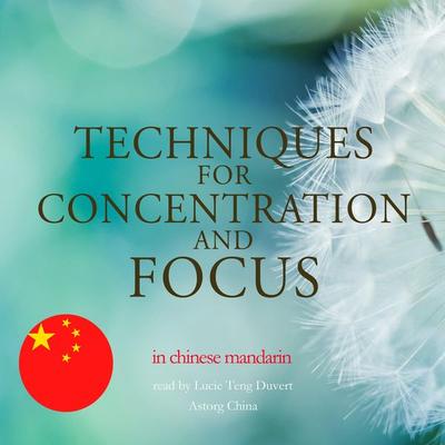 Techniques for concentration and focus in chinese mandarin - Fred Garnier, Audio, 9782821116214
