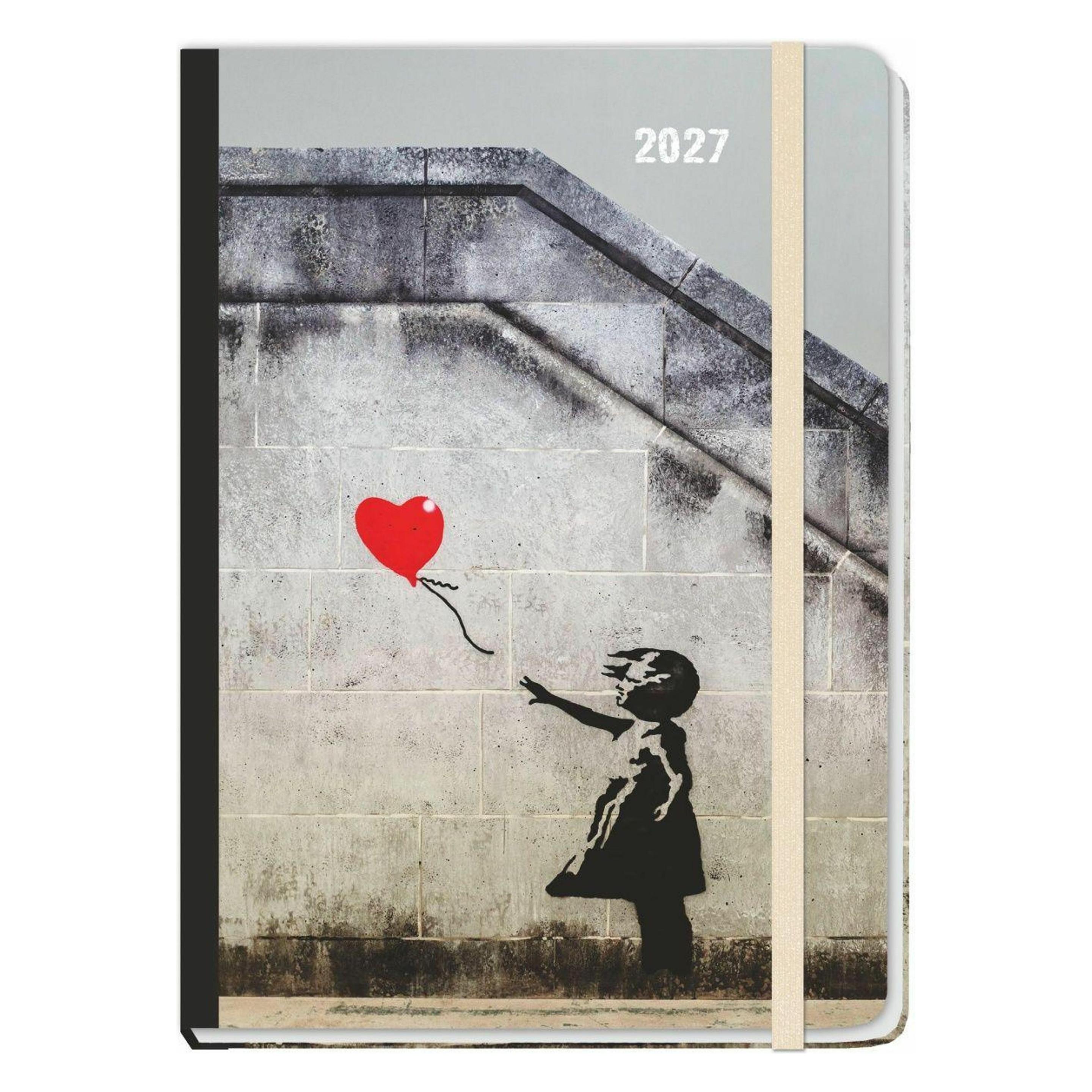 Heye Design Diary Banksy 2027 (A5, 1 Woche / 1 Seite) (67910814)