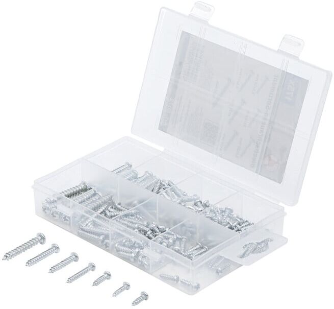 Assortiment de vis à tôle 175 pièces BGS Do it yourself (8072)